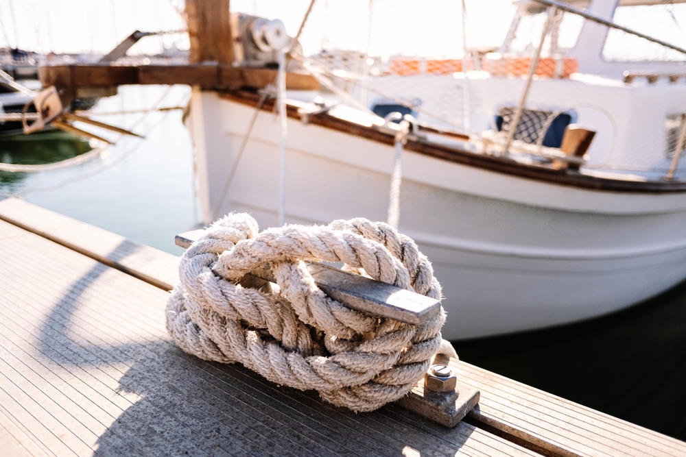 A,Close,Up,Of,A,Fishing,Boat,Moored,In,A